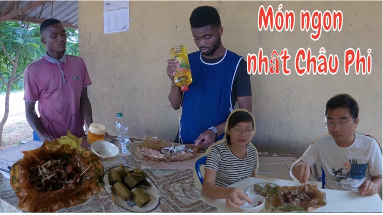 Ẩm thực châu Phi|| Review món đặc sản Angola|| Thịt Dê nướng| (2022)